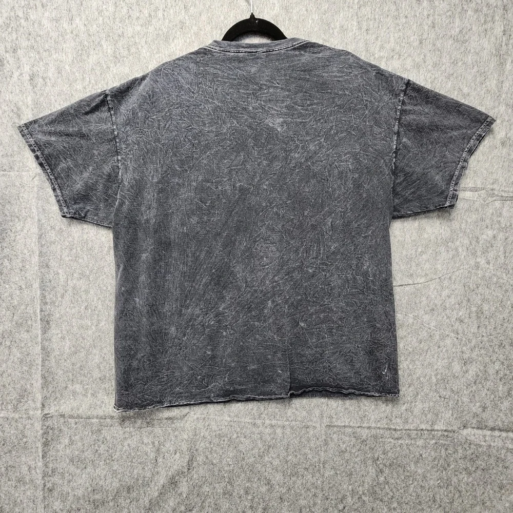 Colortone University of Illinois Shirt Mens 2XL (Fits‎ as Slim Fit XL) Acid Wash